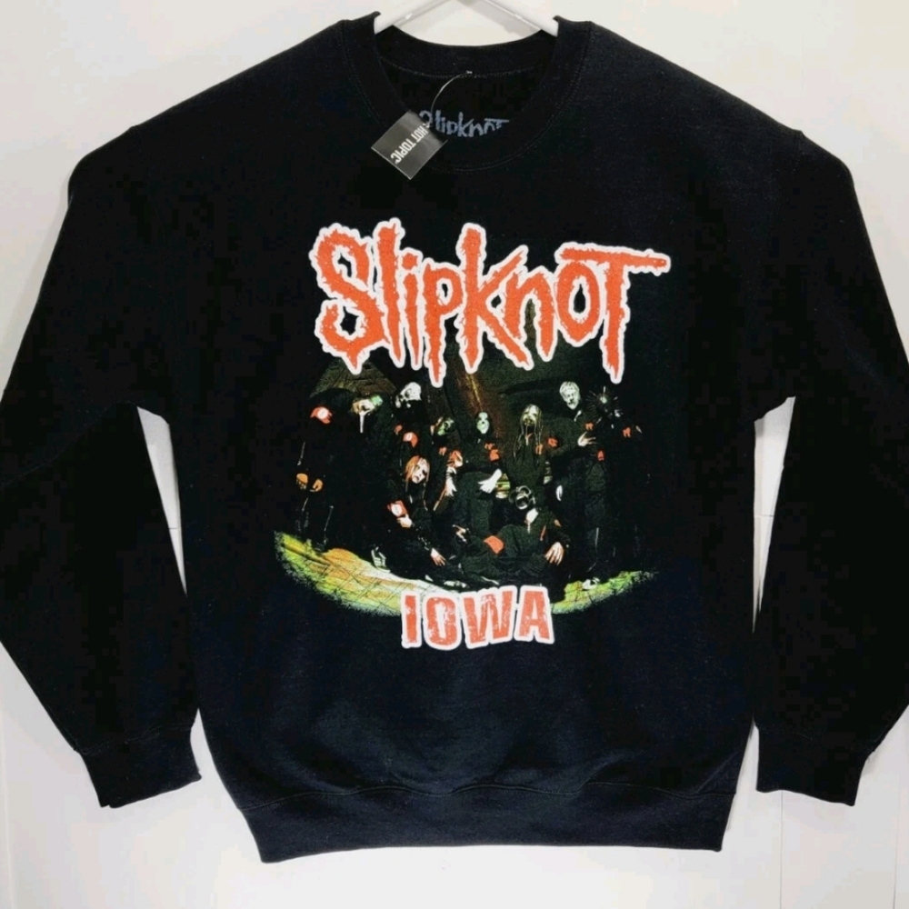 NWT Slipknot Iowa Size Large Crew Sweater Whats It Like To Be Heretic